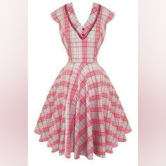 Hell Bunny Vixen Swing Dress - Picture 9 of 9